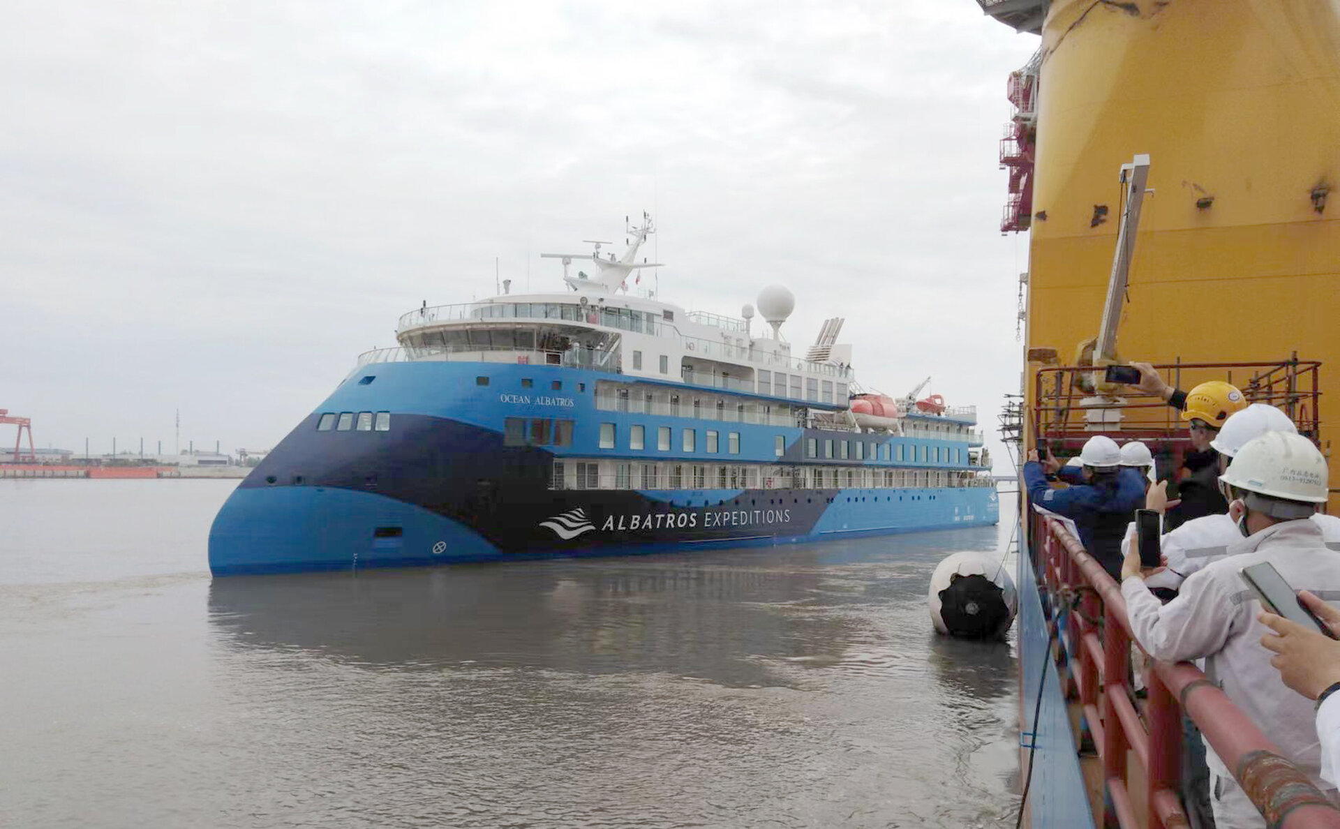 Delivery Of The Ocean Albatros Expedition Cruise Vessel Ulstein