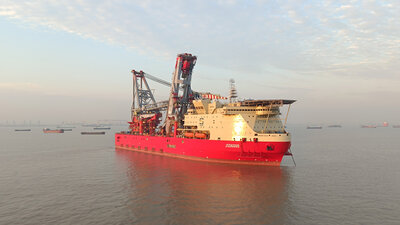 JSD6000 sea trial
