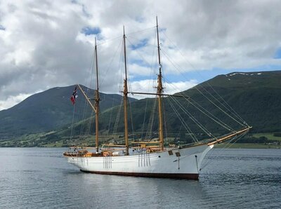 Skonnert Ideal etter ferdigsilling