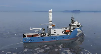 Converted PX121 PSV vessel to SOV vessel