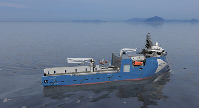 Converted PX121 PSV vessel to IMR vessel