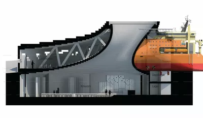 Excelsior illustration the next church in Ulstein municipality