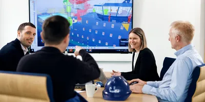 Ulstein employees in meeting ULS 00789 Ulstein 2024 Print 0994