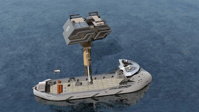 P Xnnn El Logiship May23 OPTS Drone Ops SB Side Above 2880