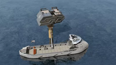 P Xnnn El Logiship May23 OPTS Drone Ops SB Side Above 2880