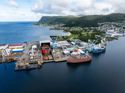 2025 Ulstein Verft yard area 3 newbuilds 1 Nexans and 2 BS Offshore
