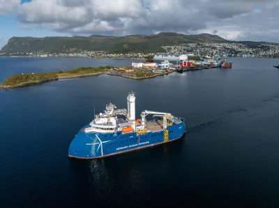 2025 WINDEA Clausius departure from Ulstein Verft CR Ulstein Group