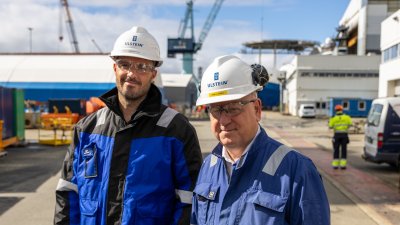 Knut L Barstad and Lars Lühr Olsen