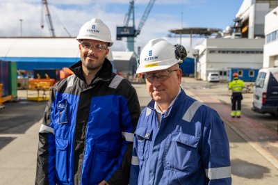 Knut L Barstad and Lars Lühr Olsen