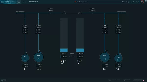 X CONNECT GUI PMS