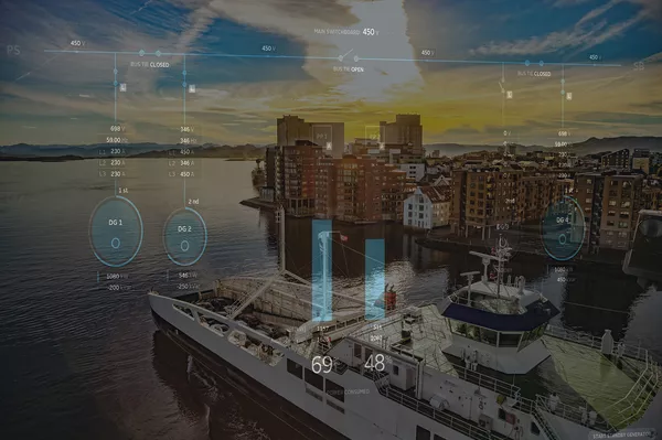 Battery solution for ferry