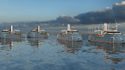 ULSTEIN SX222 CSOV design for J.P. Morgan