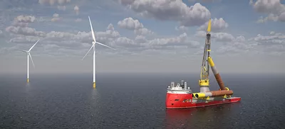 Offshore wind installation vessel