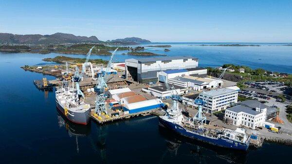 Ulstein Verft in May 2024