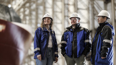 Ulstein Verft service and aftermarket team