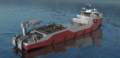 CLV ULSTEIN SX238 seen from starboard aft