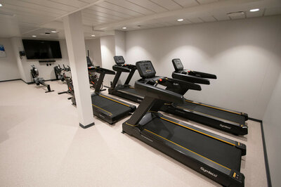 A newbuilt CSOV vessel naturally includes a fitness area