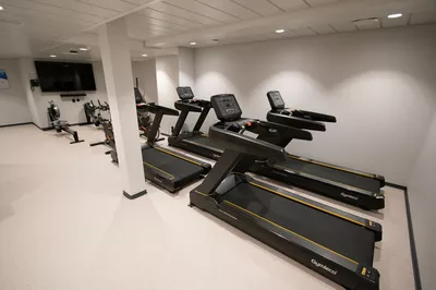 A newbuilt CSOV vessel naturally includes a fitness area