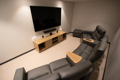 One of two gaming rooms on the Olympic Boreas