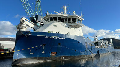 Aftermarket project Launch of Eidsvaag Pioneer