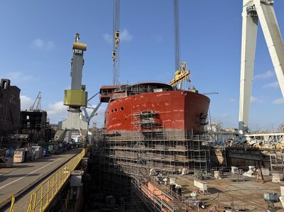 NB 317 Nexans cable lay vessel