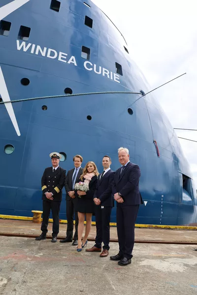 Naming of the WINDEA Curie IMG 4791