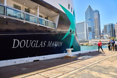 Christening Douglas Mawson 2