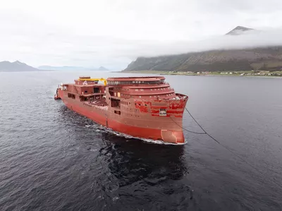 Hull arrival Nexans Electra at Ulstein Verft 0021 MARTIN GISKEGJERDE OCLIN