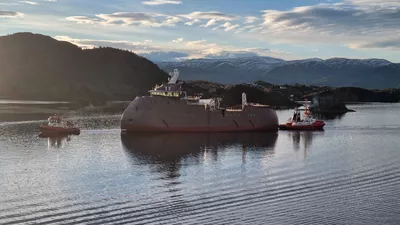 2025 CSOV arrival Yno 323 Ulstein Verft 3