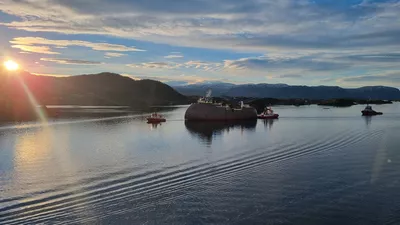 2025 CSOV arrival Yno 323 Ulstein Verft 4