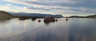 2025 CSOV arrival Yno 323 Ulstein Verft 5