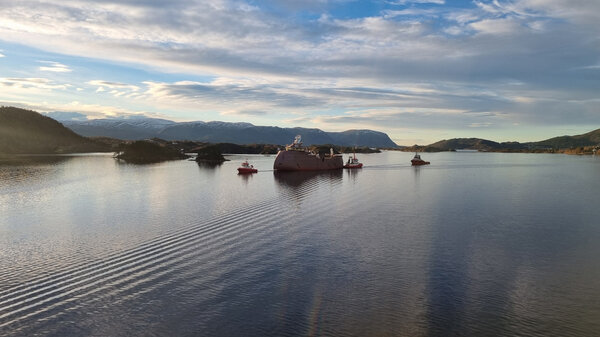 2025 CSOV arrival Yno 323 Ulstein Verft 5