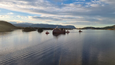 2025 CSOV arrival Yno 323 Ulstein Verft 5