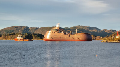 2025 CSOV arrival Yno 323 Ulstein Verft 6