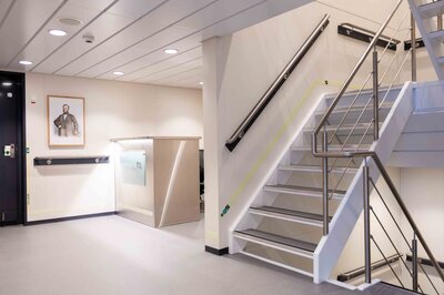 Staircase entry area