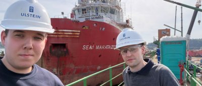 Jonas and Vegard at UPC on Sea1 Marataizes