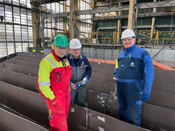 Keel laid for Olympic yno 319 CSOV