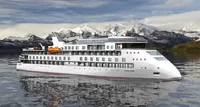 An ULSTEIN CX103 expedition cruise ship design no 7 for Sun Stone Ships SB fore low