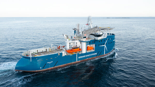 Windea Leibniz after the conversion from an SOV to a CSOV. Photo: uavpic com.