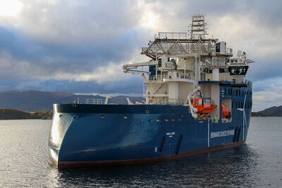 Delivered in 2017, the Windea Leibniz appears brand new.