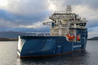 Delivered in 2017, the Windea Leibniz appears brand new.