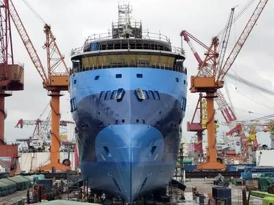 The X-BOW on the Ocean Albatros.