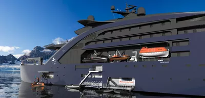 Concept design ULSTEIN THOR replenishment powering closeup