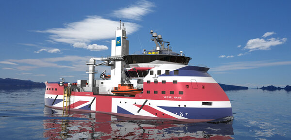 ULSTEIN SX221 SOV design for James Fisher.