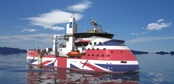 ULSTEIN SX221 SOV design for James Fisher.