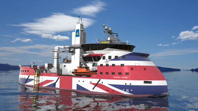 ULSTEIN SX221 SOV design for James Fisher.