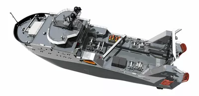 FX101 Bluewild2 Jan22 In Air PS Aft Above