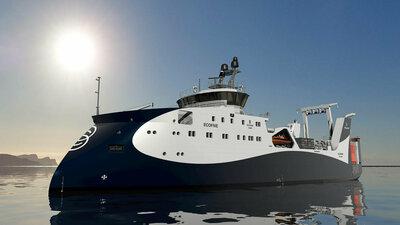 The ECOFIVE trawler for shipowner Bluewild.