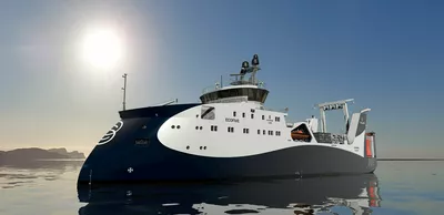 The ECOFIVE trawler for shipowner Bluewild.