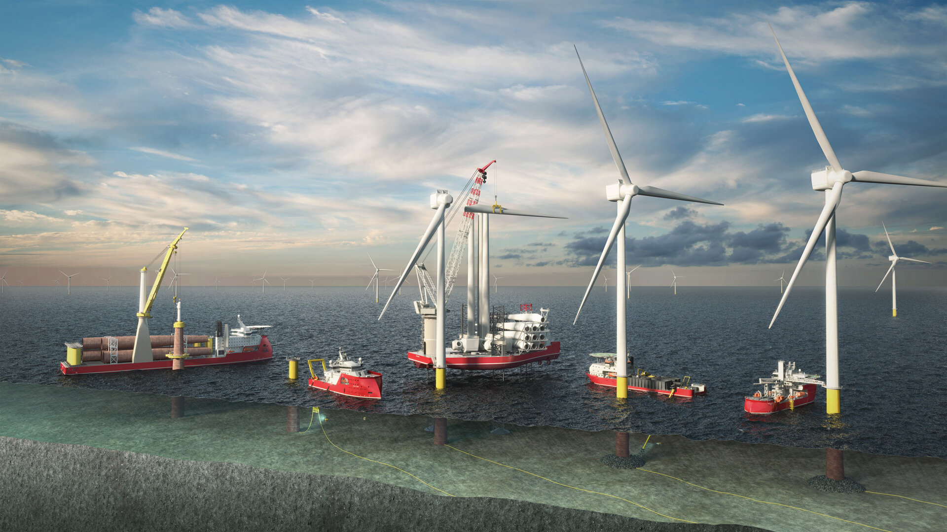 5 Stages In The Lifecycle Of An Offshore Wind Farm | Ulstein